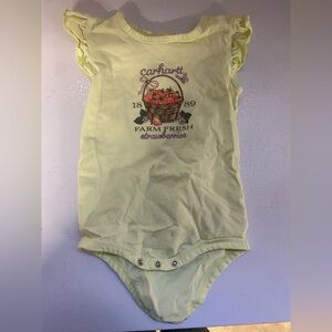Carhartt Kids Yellow One Piece